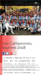Mobile Screenshot of loscampesinos.fr
